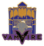 Vampire Organist Rubber Magnet