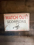 LOT#26 Watch Out sign