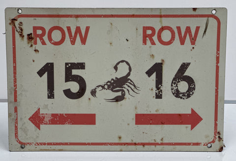 LOT#13 Row Sign 15-16