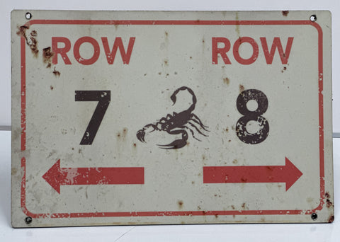 LOT#9 Row Sign 7-8