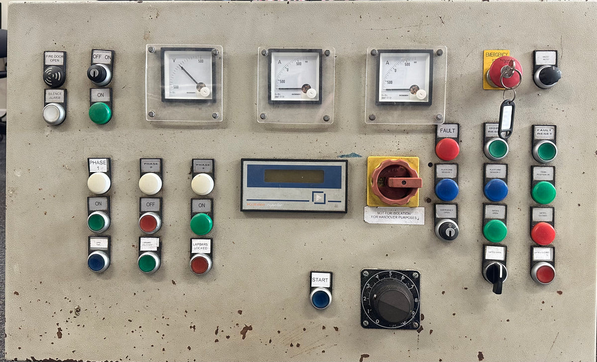LOT#1C - Scorpion Express Ride Control Panel – Chessington World of ...