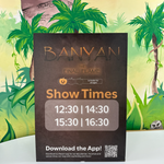 Banyan - The Final Flame Foamex Sign
