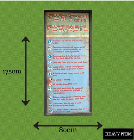 Tuk-Tuk Turmoil Restriction Board