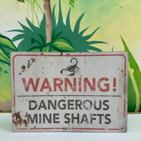 Scorpion Express - Mine Shafts Sign