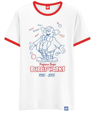 Retro Bubbleworks Adult Ringer T-Shirt