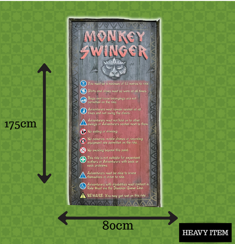 Monkey Swinger Restriction Board
