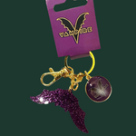 Vampire Glitter Keyring 2024