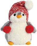 Soft Toy Penguin with Ski Hat
