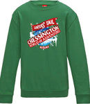 CWOA Winter's Tail Kids Sweatshirt - Green